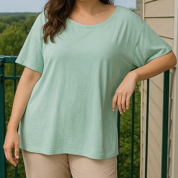 Honeydew Intimates Tops - 🆕 Honeydew Mint Oversized Thin Sleepshirt Homewear Loungewear